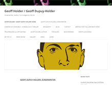 Tablet Screenshot of geoffholder.com